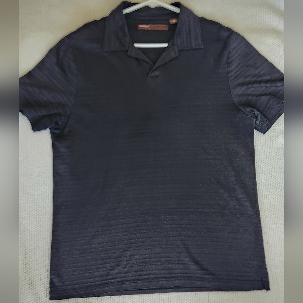 Men's medium Perry Ellis collared polo shirt